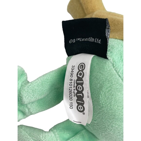 Star Wars Baby Yoda Mandalorian Grogu Stuffed Animal Plush Toy by Galerie 7" - Picture 11 of 13